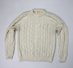 Sears Kings Road VTG Fisherman Sweater Men’s 38” Chest Outdoor Grandpa Classic - Picture 1 of 7