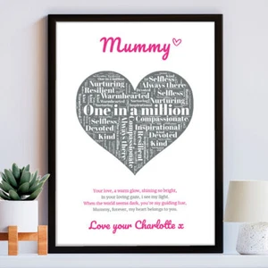 Regalos de Mamá Regalos de Cumpleaños Personalizados para Su Mamá para Regalo del Día de la Madre - Imagen 1 de 7