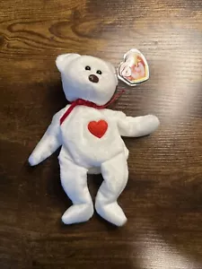 TY Beanie Babies - Valentino el Oso (5ª Generación, 1993) - Imagen 1 de 3