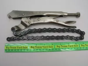 Chain Wrench Locking Pliers Irwin 20R Vise Grip - Imagen 1 de 2