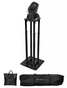 Rockville ROCK SPOT 260W DJ Moving Head Spot/Gobo/Prism Light+Black Totem Stand - Picture 1 of 12