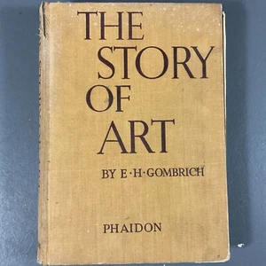 The Story Of Art by E.H. Gombrich Phaidon 8th Edition Revised VTG HC Book 1956 - Picture 1 of 24