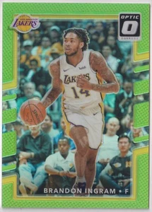 Brandon Ingram 2017-18 Panini Donruss Optic Lime Green Prizm #67 SP /175 - Picture 1 of 2