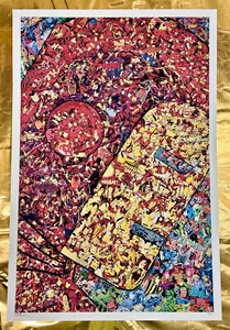Iron Man Regular Edition Comic Art Print by Mr. Garcin from Bottleneck Gallery - Picture 1 of 9