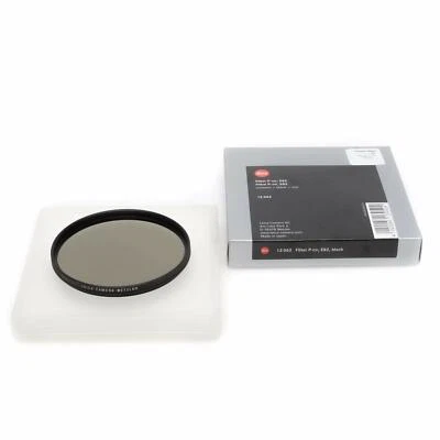 Genuine Leica E82 Circular Polarization Filter Black #13052 - Image 1 of 2