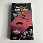 Navy Seals (VHS Video, 1990) Charlie Sheen Blockbuster Originalhülle akzeptabel