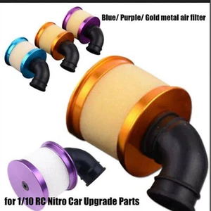 02028 Metal Air Filter for 94122 94188 1/10 RC Truck Oil Nitro Car Buggy GIV - Picture 1 of 10