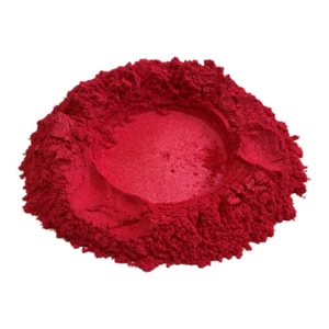 Polycraft Pearlescent Mica Pigment Powder - Scarlet - 25g - Picture 1 of 1
