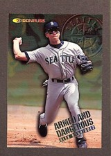 1997 Donruss Armed & Dangerous #6 Alex Rodriguez /5000