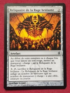 Magic The Gathering FRENCH NEW PHYREXIA SHRINE OF BURNING RAGE artifact card MTG - Picture 1 of 2