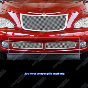 Para Chrysler PT Cruiser 2006-2010 inserto rejilla de malla cromada - Imagen 1 de 3