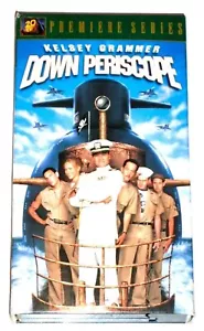 Down Periscope VHS 1996 Kelsey Grammar Lauren Holly Rob Schneider - Picture 1 of 12