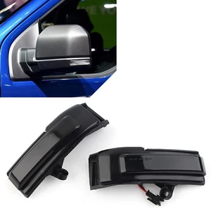 Per Ford F-150 2015-2020 Specchio Retrovisore Dinamico LED Luce di Direzione Fluida - Foto 1 di 12
