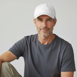 Adidas Billed Cap Erwachsene Größe Baseball Stil Stoff Klettverschluss verstellbar/Logo - Bild 1 von 8