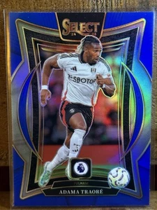 2024-25 Panini Select Premier League Adama Traore Terrace Blue Prizm - Picture 1 of 2