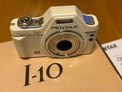 Pentax I-10 weiß kompakte Digitalkamera Japan Verkäufer getestet - Bild 1 von 2