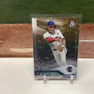 2021 Bowman Platinum Ice Foil Alec Bohm #20 RC Philadelphia Phillies - Picture 1 of 2