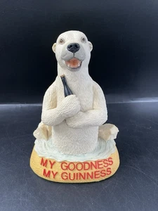 FIGURA DE OSO POLAR GUINNESS DE COLECCIÓN, MI BONDAD MI GUINNESS, NOVEDAD DECORATIVA - Imagen 1 de 12