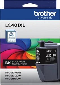 Brother Original LC401XLBKS Tintenpatrone Schwarz mit hoher Reichweite *NEU* - Bild 1 von 1