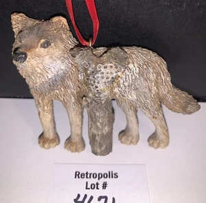 Wolf Ornament Smith River Forge USA - Picture 1 of 14
