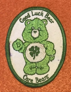 Good Luck Care Bear Patch Cartoni Animati Animazione Vintage Originale 2002 - Foto 1 di 5