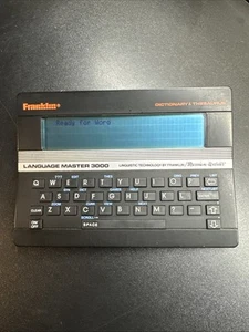 Franklin Language Master LM-3000B Electronic Dictionary & Thesaurus - Picture 1 of 12