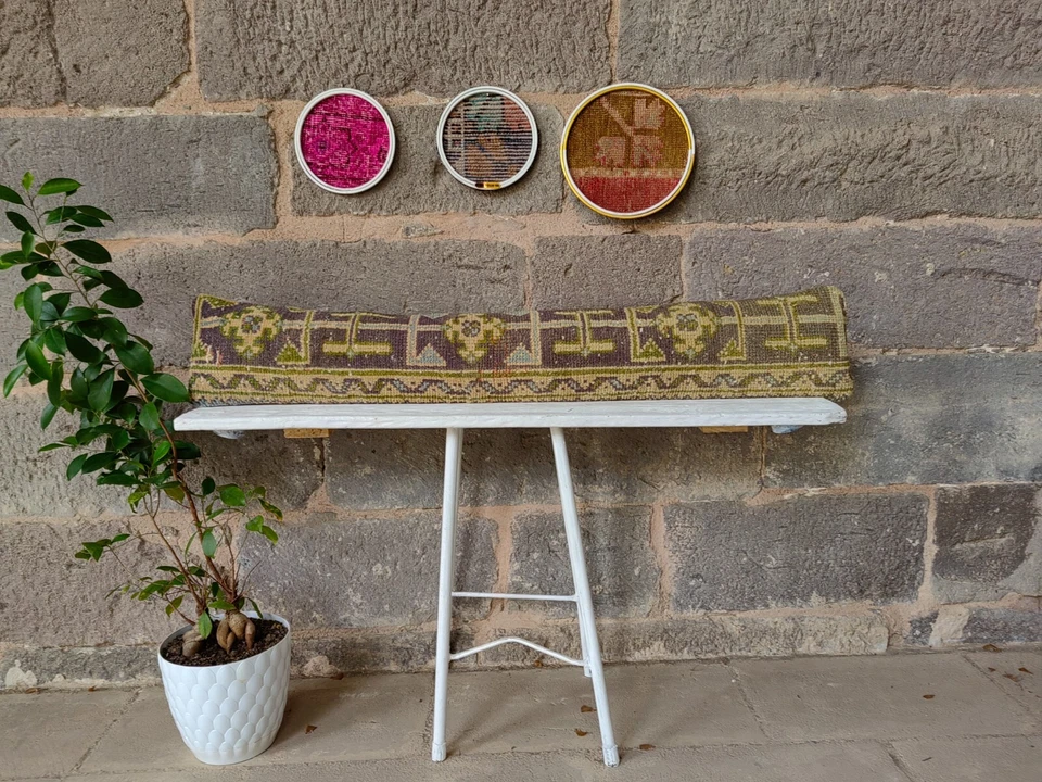 ALMOFADA LONGA BOLSTER TAPETE TURCO TRAVESSEIRO CAMA LONGA TRAVESSEIRO LONGO DECORAÇÃO TRAVESSEIRO LOMBAR - Imagem 1 de 4