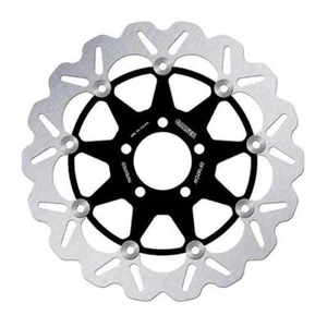 Kawasaki ZX-6R 2000-2001 Galfer Vorne Schwimmende Welle Aluminium Mitte L/R D - Imagen 1 de 5