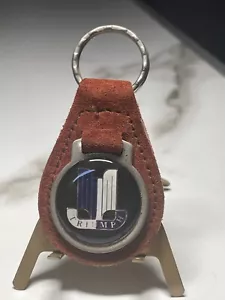 Vintage 1980’s Triumph Leather Automotive Keychain - Picture 1 of 1