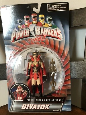 Power Rangers Turbo Divatox 5" Figura Bandai 1997 NUEVO SELLADO #2 Foto 1 de 4