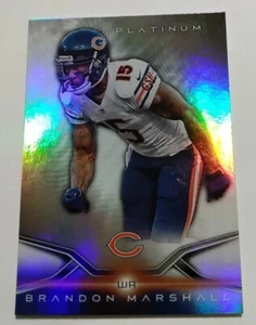 Brandon Marshall Going Platinum 2014 Topps Platinum #34 Chicago Bears - Picture 1 of 5