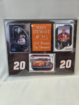 Placa Nascar Tony Stewart #20 2002 Winston Cup Champion Racing - Imagem 1 de 4