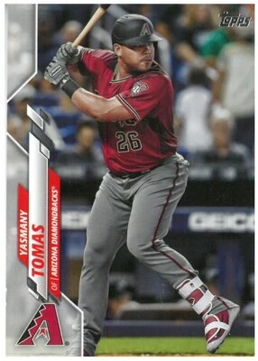 Yasmany Tomas 2020 Topps 更新 #U-30 Tw5130 棒球卡 — 第 1/2 张图片