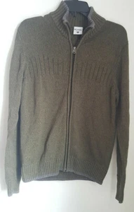 Columbia Herren-Strickjacke mit durchgehendem Reißverschluss klein - S grüner Pullover Jacke - Bild 1 von 4