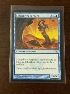 Magic the Gathering Scars of Mirrodin Scrapdiver Serpent - Picture 1 of 2