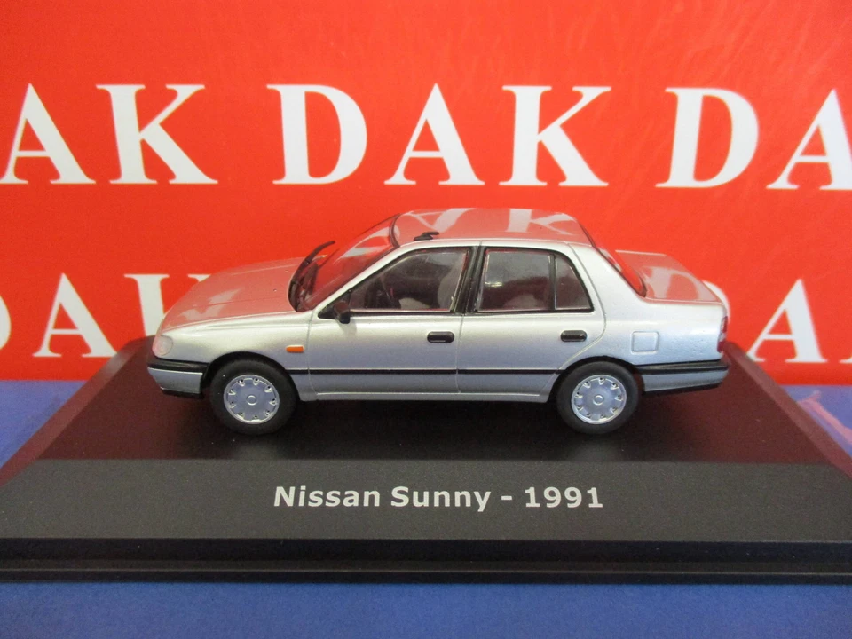 Die cast 1/43 Modellino Auto Nissan Sunny 1991 - Immagine 1 di 4