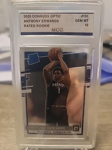 Anthony Edwards RC graded 10+ 9 MORE big names! CARDS ARE IN THE PICS! - Picture 1 of 11