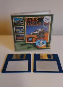 ATARI ST - PARIS DAKAR - IN SCATOLA - VIDEOGIOCO RETRÒ - Foto 1 di 2