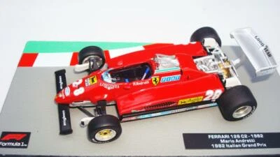 Colección de coches F1 escala 1:43 diecast 126 c2 - 1982 mario andretti 1982 italiano g Foto 1 de 4