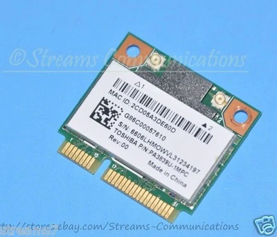 TOSHIBA Satellite L875-S7245 Laptop Wireless WiFi Card PA3839U-1MPC - Image 1 of 3