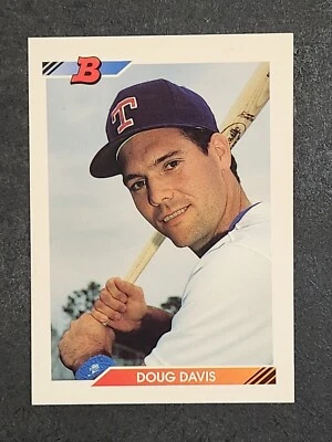 1992 Bowman Baseball #490 Doug Davis - Image 1 of 2