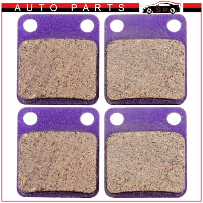 Pastillas de freno de fibra de carbono para Yamaha Big Bear 250 YFM250 2007 2008 2009 delanteras FA54 Foto 1 de 4