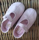 Adidas PINK LEATHER Toddler SHOES Mary Jane Ballet Slipper SPLIT SOLE 5.5 ADIFIT