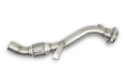 Decata stainless steel downpipe BMW X3 3.0D 3L E83 204hp catalyst tube Africa stainless - Image 1 of 3