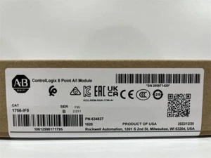 nEW IN BOX Allen-Bredley 1756-IF8 Ser A ControlLogix 8 Point A/I Module 1756IF8 - Picture 1 of 1