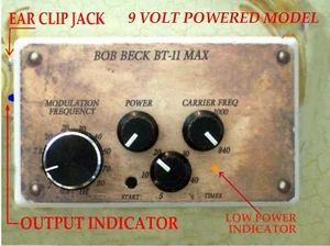 BOB BECK CES DEVICE  BT-11 MAX  BIO TUNER  w TIMER/ADJ CARRIER 9 V battery power - Picture 1 of 6