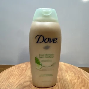 Vintage Dove Body Wash Cool Moisture Cucumber and Green Tea 24oz Made In USA - Picture 1 of 5