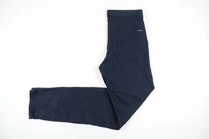 CALVIN KLEIN CK NAVY BLUE 30X32 TWILL STRETCH SKINNY FIT JEANS CUT PANTS - Picture 1 of 10