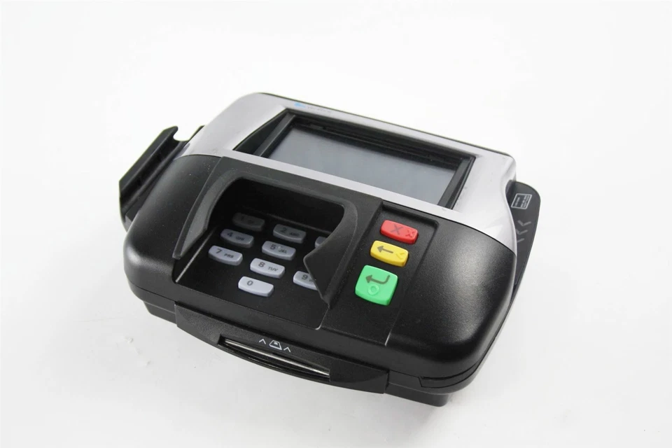 Verifone MX 860 MX860 Credit Card Terminal M094-409-01-R W/O AC Adapter & PEN - Image 1 of 3