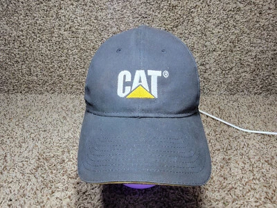 Caterpillar CAT Equipment Adjustable Buckle Hat/Cap Black and Yellow - Image 1 of 4